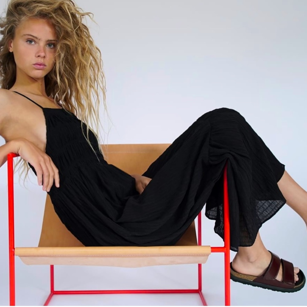 🆕 Maxi Dress with Ties at Shoulder